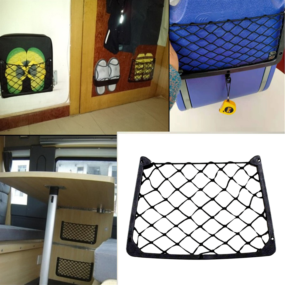 Magazine Holder Rack - Araba Koltuğu Arkası Depolama Filesi, Elastik