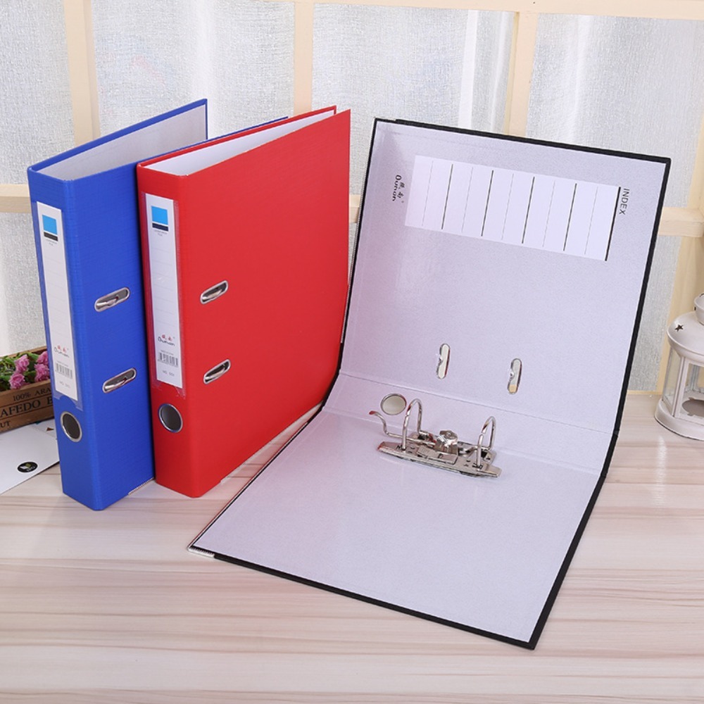 Binder A4 Lever - Taşınabilir, 2 Halkalı, Koluyla Açılabilen Dosya,