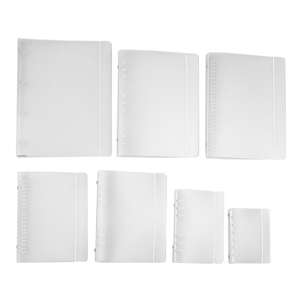 Binder A4 Lever - Mat şeffaf A4/B5/A5/A6/A7 gevşek yaprak dizüstü