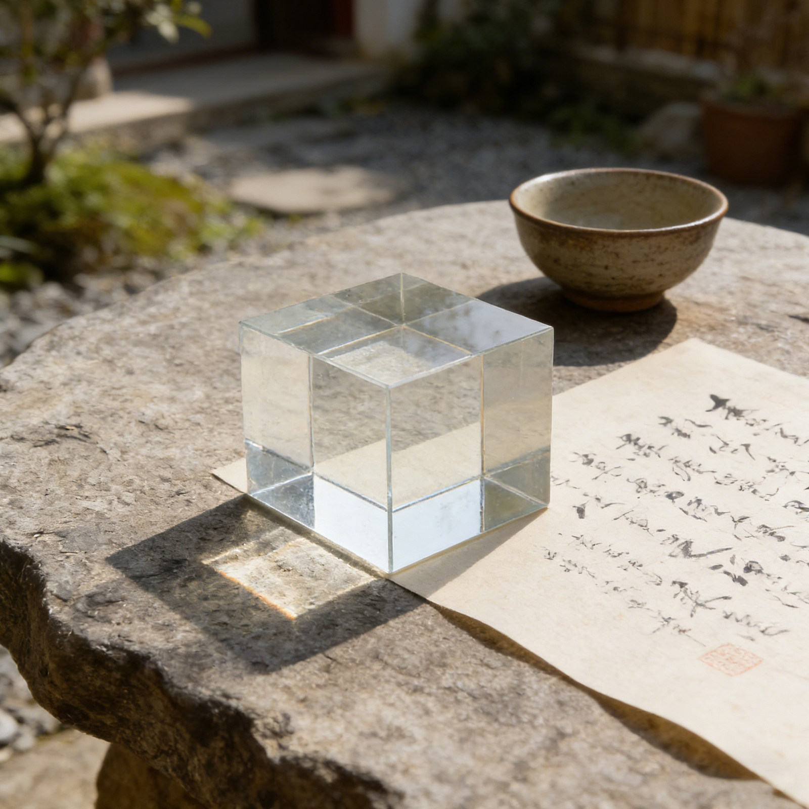 Kare Kristal Kağıt Ağırlığı, Ş - Paper Weight Crystal incelemesi ve fiyatı