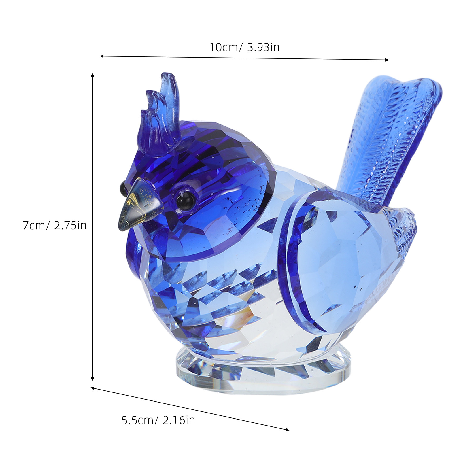 Küçük Kristal Kuş Heykeli, Dek - Paper Weight Crystal incelemesi ve fiyatı