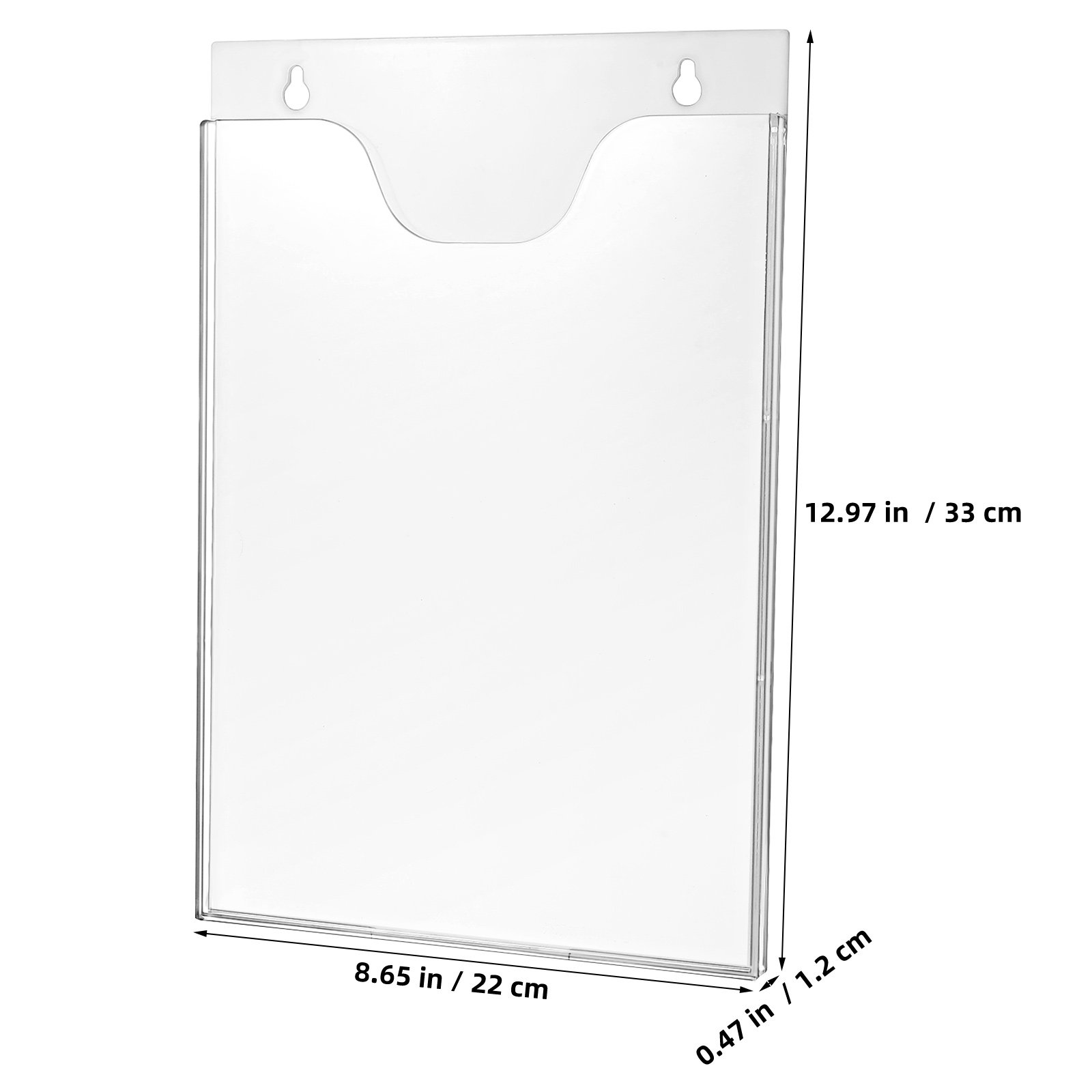 2 Adet Şeffaf Akrilik Duvara M - Magazine Holder Rack incelemesi ve fiyatı