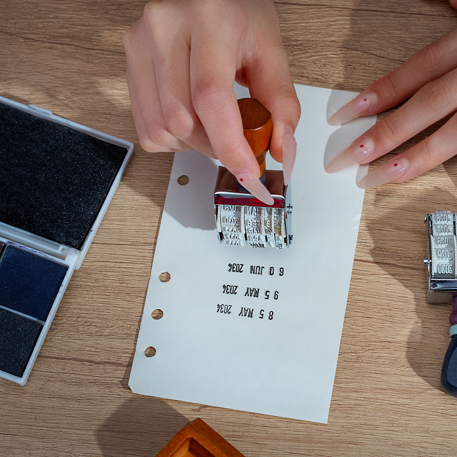 1 adet Retro Ahşap Rulo Tarih  - Rubber Date Stamp incelemesi ve fiyatı