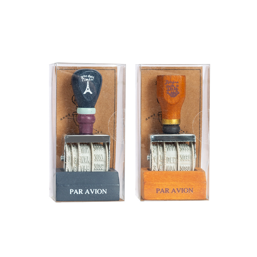 1 adet Retro Ahşap Rulo Tarih  - Rubber Date Stamp incelemesi ve fiyatı