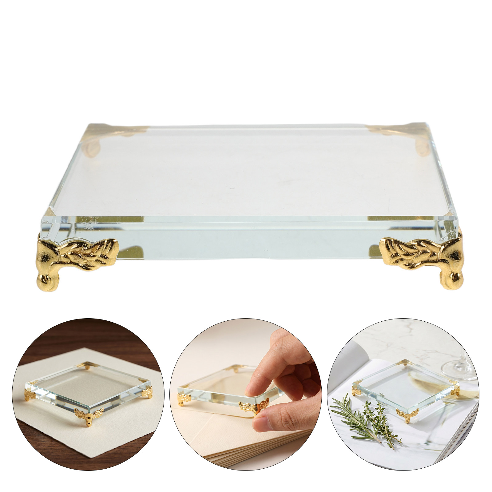 Kare Kristal Kağıt Ağırlığı, M - Paper Weight Crystal incelemesi ve fiyatı